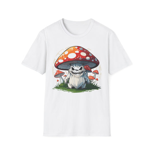 Funny Mashroom Cartoon  Graphic Tee Gildan Unisex 100 Cotton Tee Shirt c14
