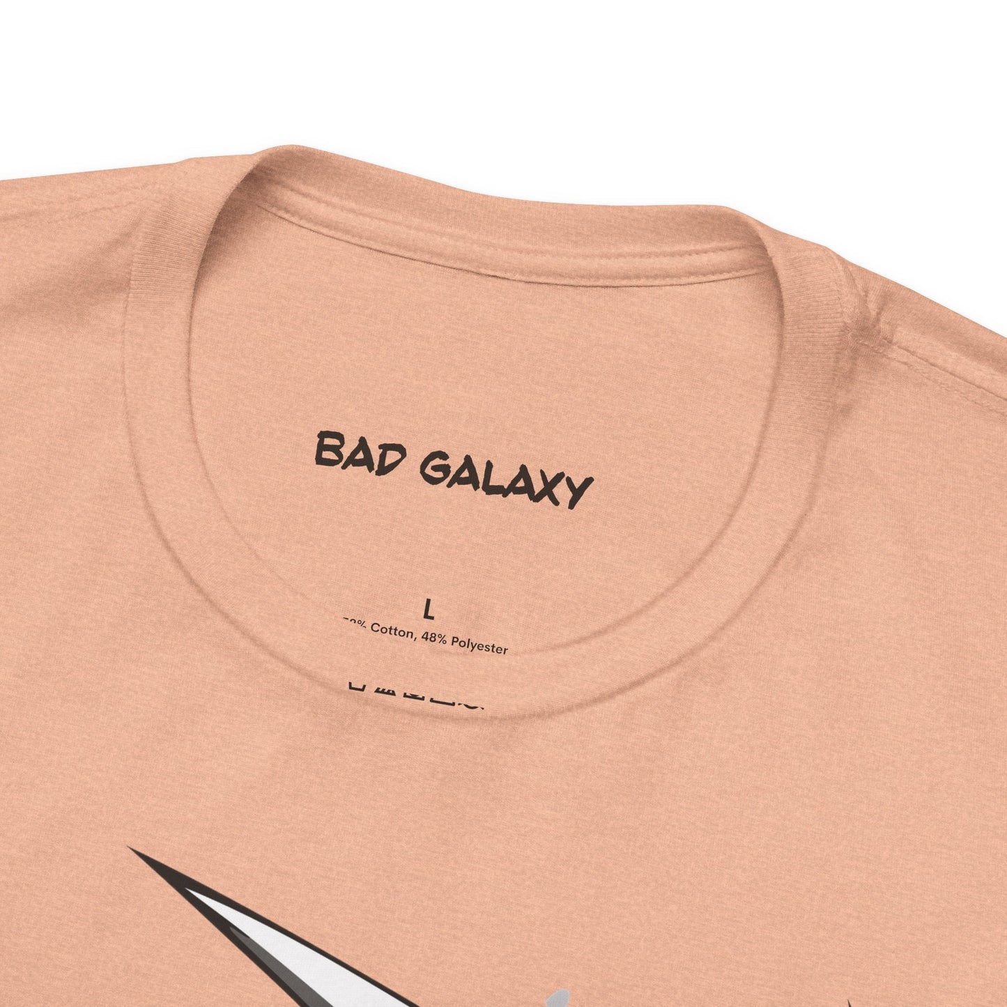 Alien Tee Shirt From Bad Galaxy Made To Order 100 Percent Cotton Lightweight Tee Made In USA