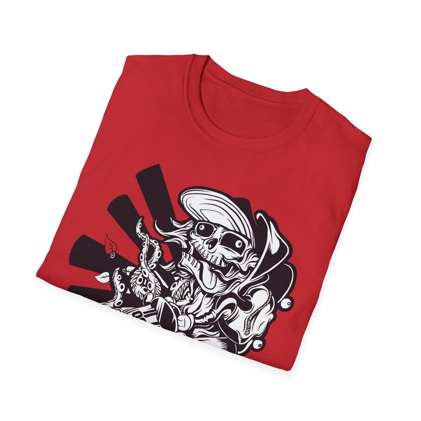 Cartoon Animation T Shirt Unisex Softstyle 64000 Cotton Tee With Fun Art Design Graphics