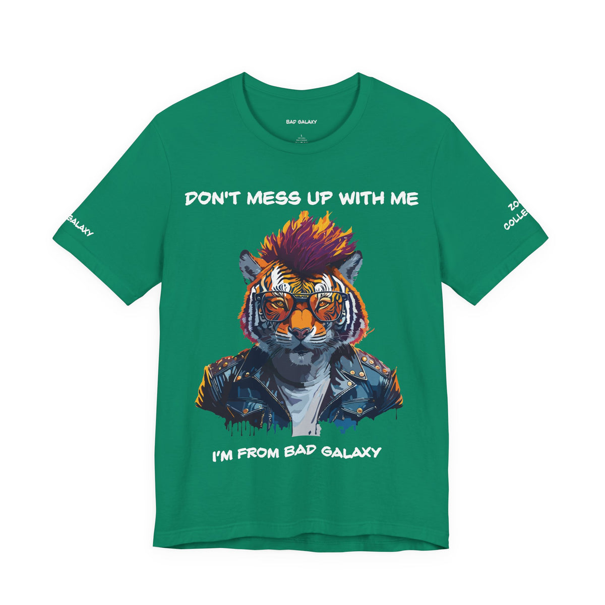 Animal Graphic Unisex Cotton Bella+Canvas Tee with Art Design b8