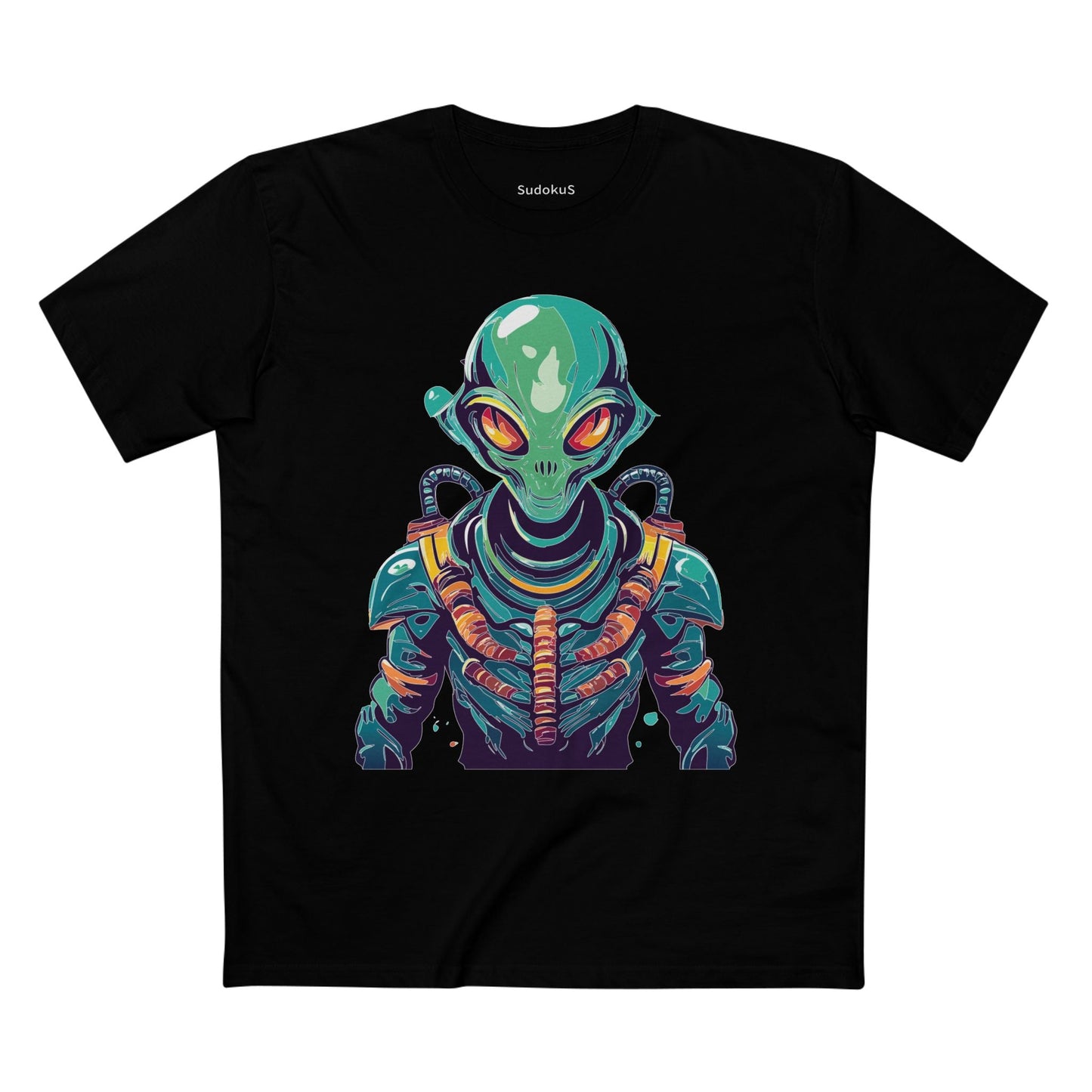 Aliens Graphic Unisex 100 Cotton Staple Tee 28