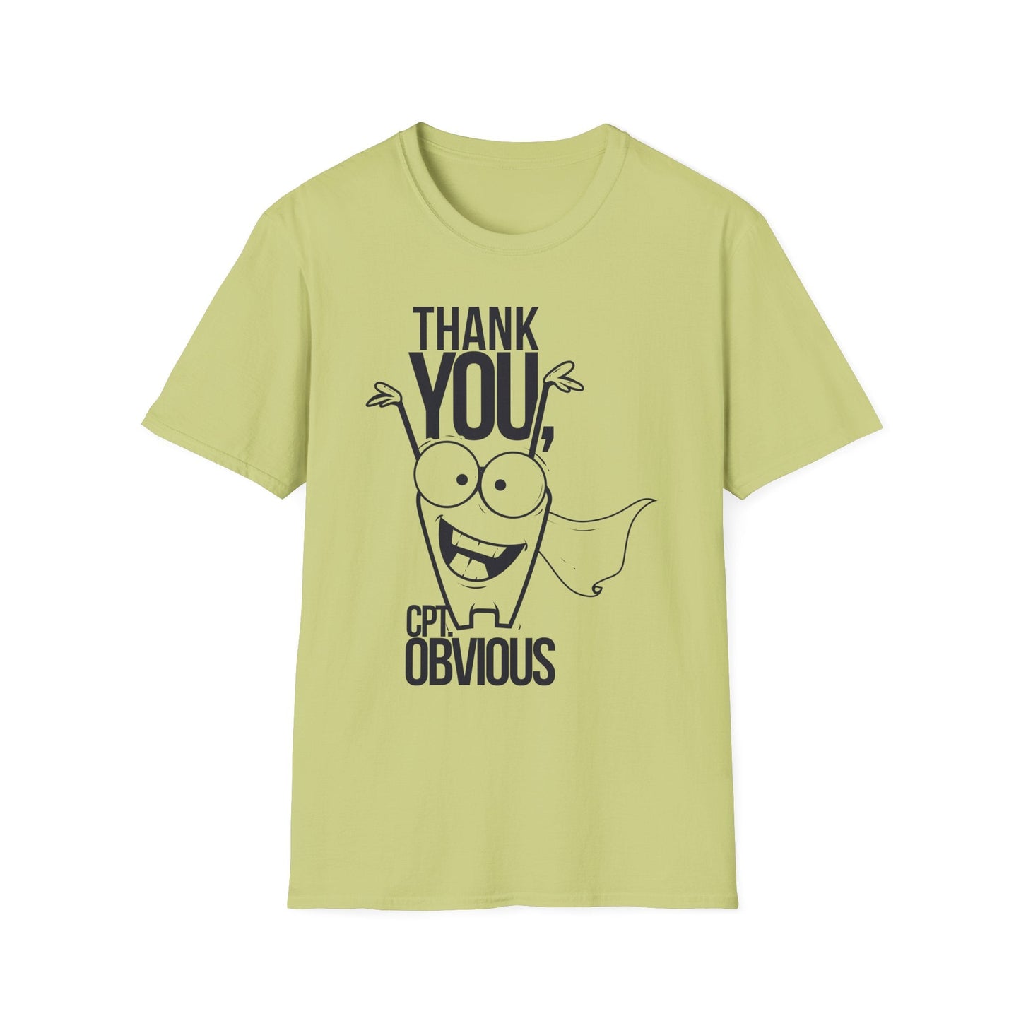 Cartoon T Shirt Animation Funny Tee Unisex Gildan Softstyle 64000 Ring Spun Cotton