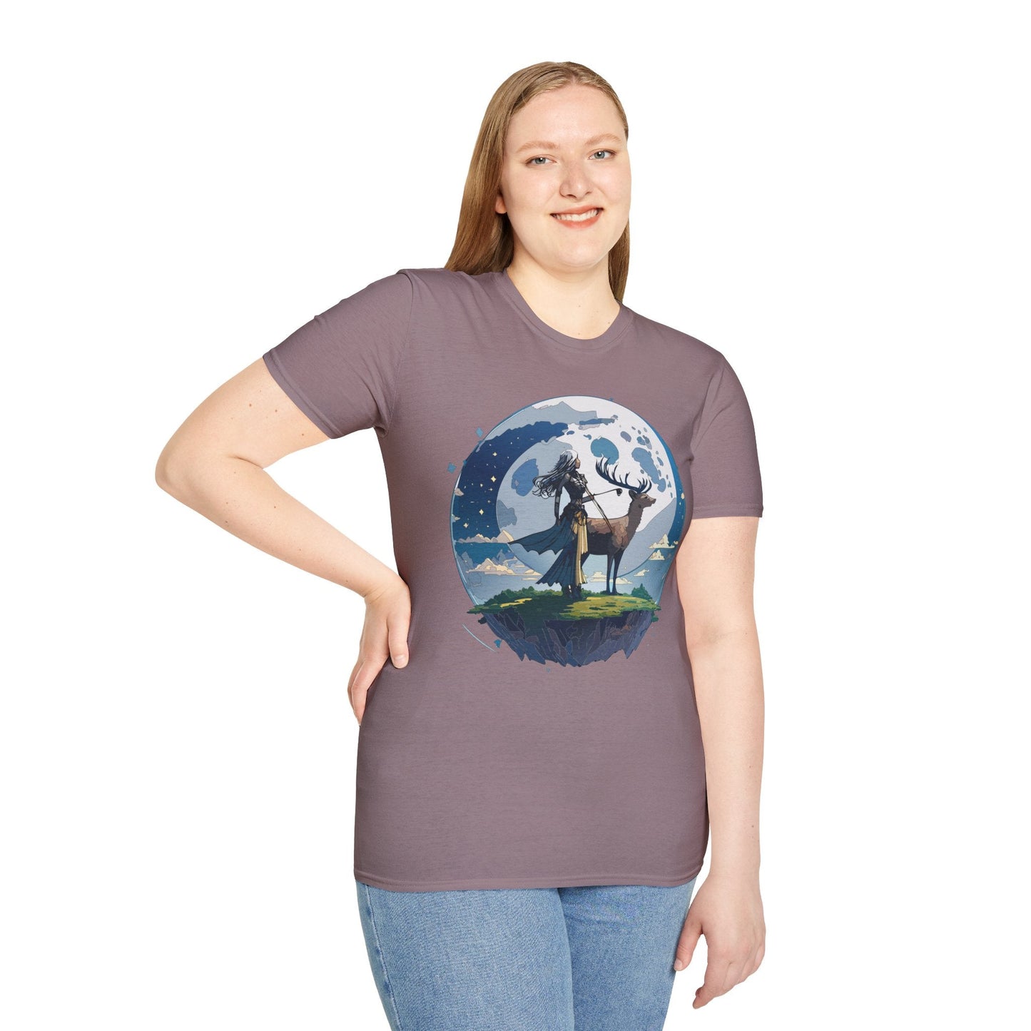 Women Graphic T Shirts Art Design Shirt Unisex Softstyle Gildan 64000 Tee Cotton Everyday Comfort