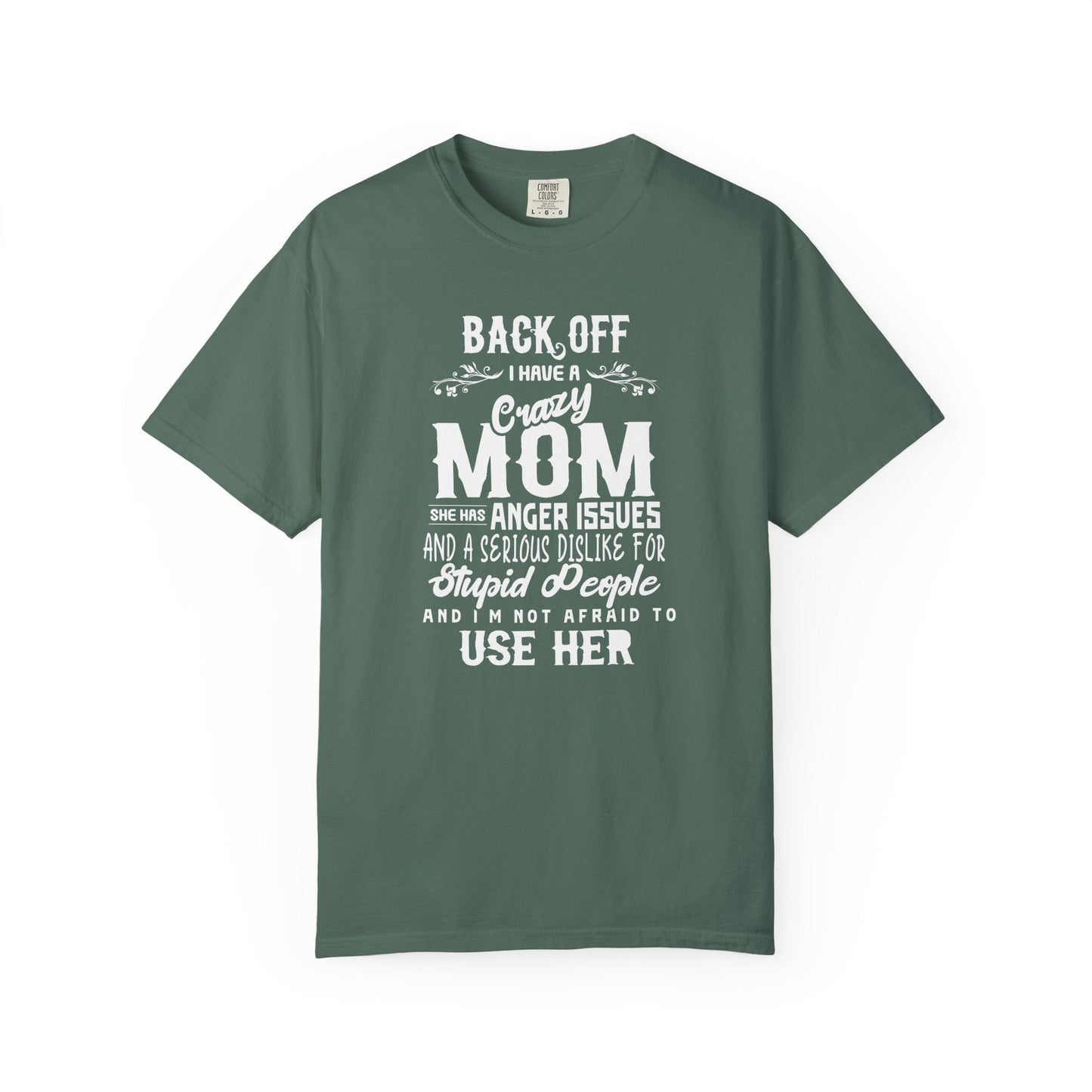 Mom T-shirt Mother's Day Mama Tee Unisex Comfort Colors Garment-Dyed Cotton h34