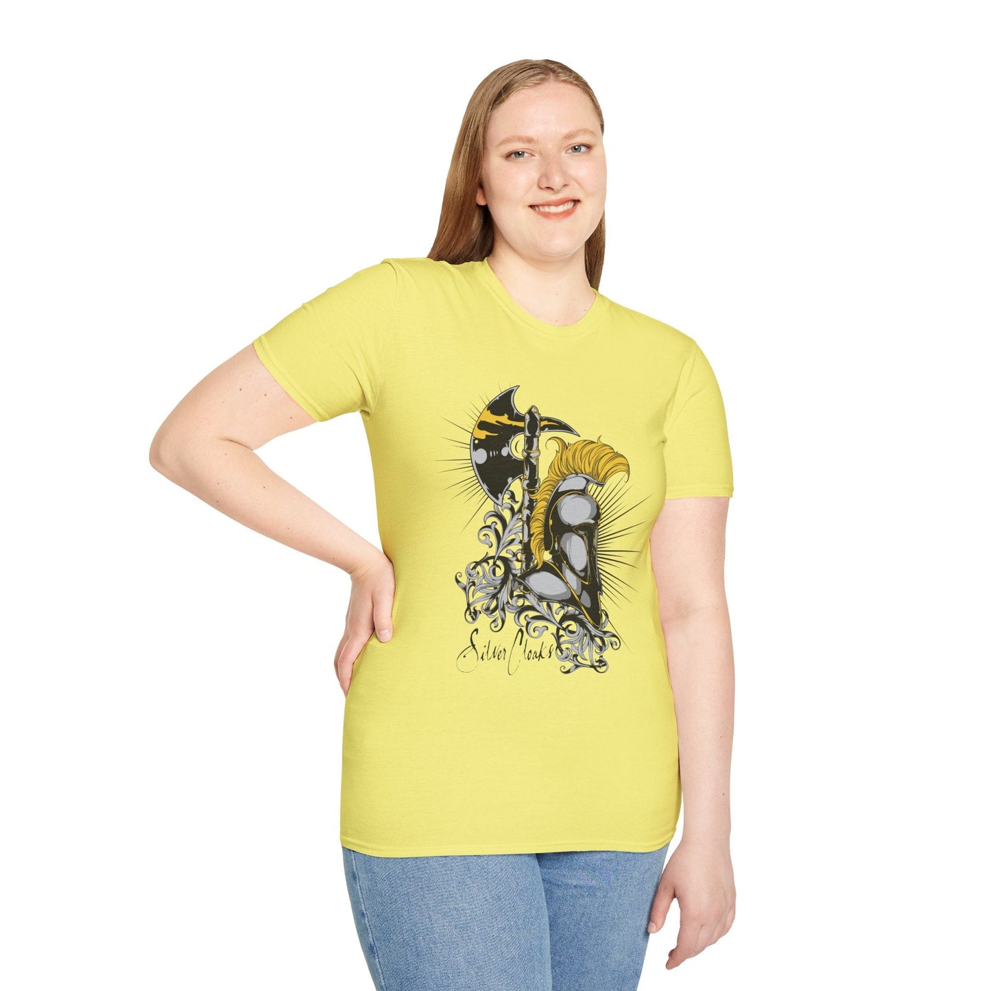 Unisex Art Graphic Shirt 100 Percent Ring Spun Cotton Softstyle Tee For Everyday Comfort And Style