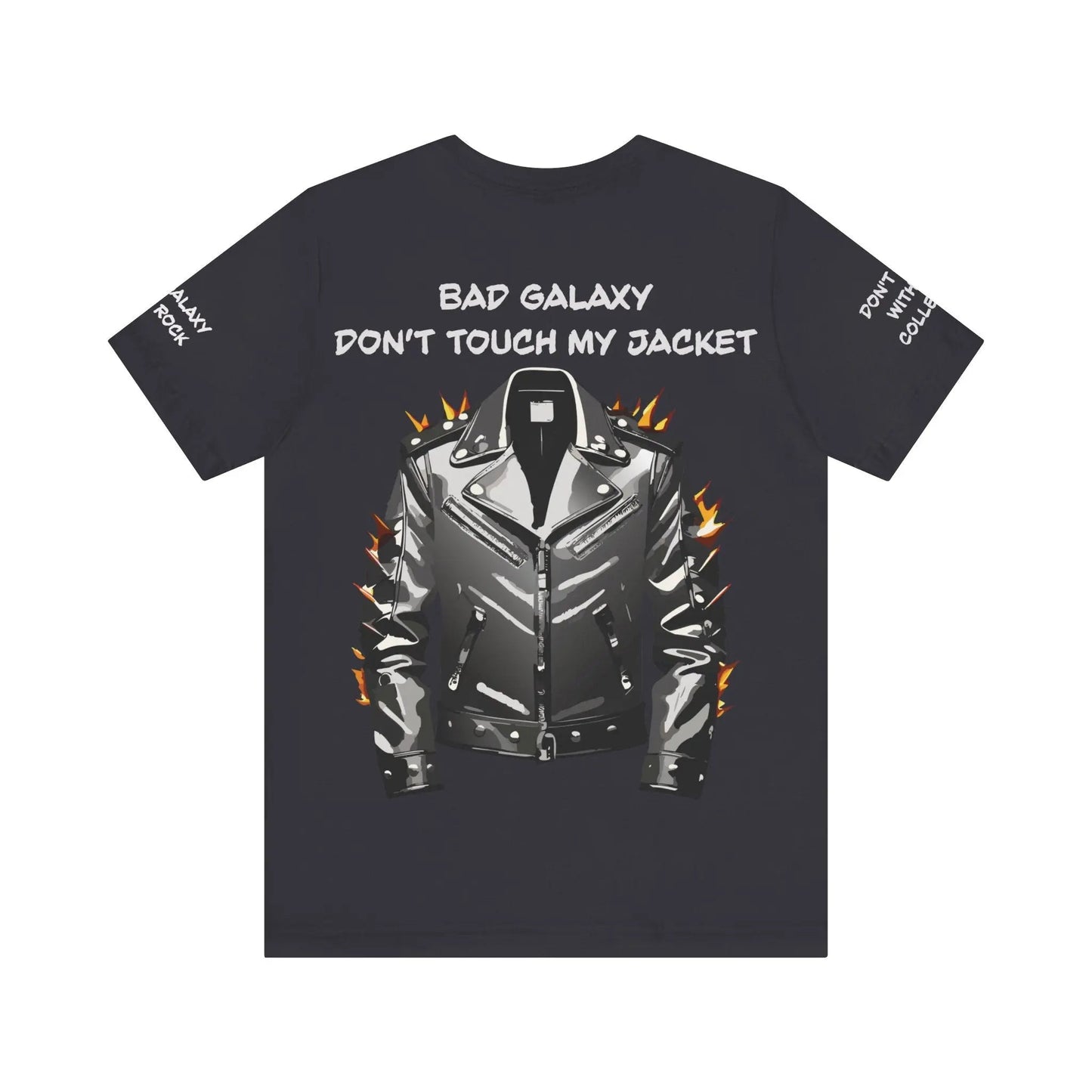Punk Rock Tee Shirt From Bad Galaxy 100 Percent Cotton Eco Friendly Inks Made To Order USA Designed