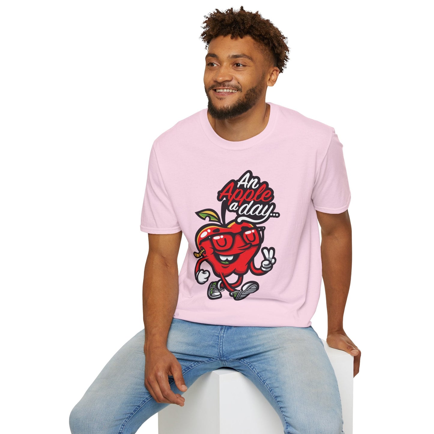 Cartoon T Shirt Animation Tee Funny Tee Unisex Softstyle Cotton Shirt Gildan Softstyle 64000