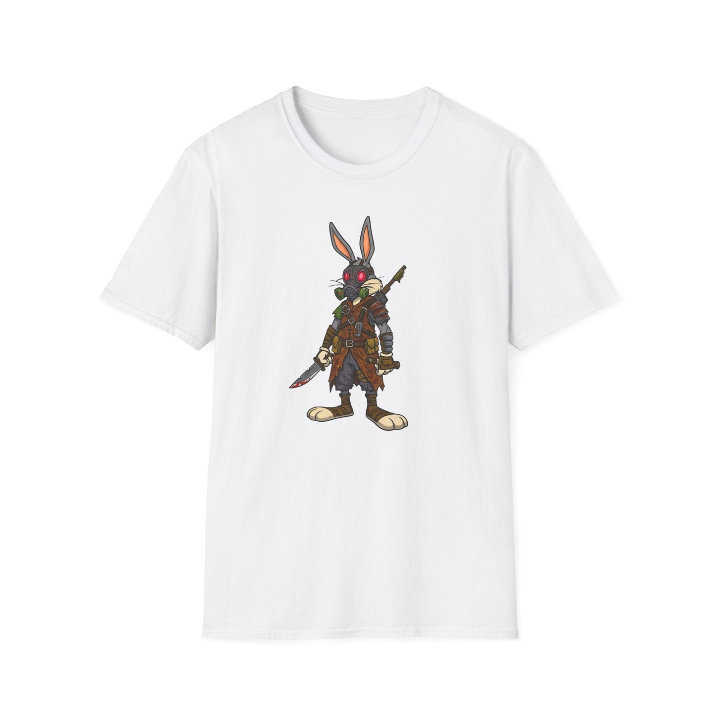 Bugs Bunny T Shirt Unisex Cartoon Tee 100 Percent Cotton Softstyle 64000 With Classic Animation Art