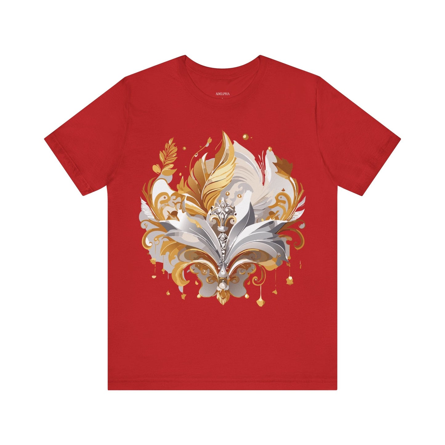 Adelpha Premium Graphic Tee Unisex Short Sleeve Jersey Shirt With Vintage Inspired Artwork