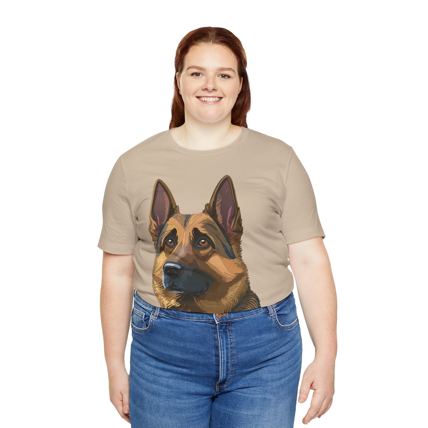 Unisex Animal Shirt With Art Design Tee Wild Animals Print Short Sleeve Comfort Tee