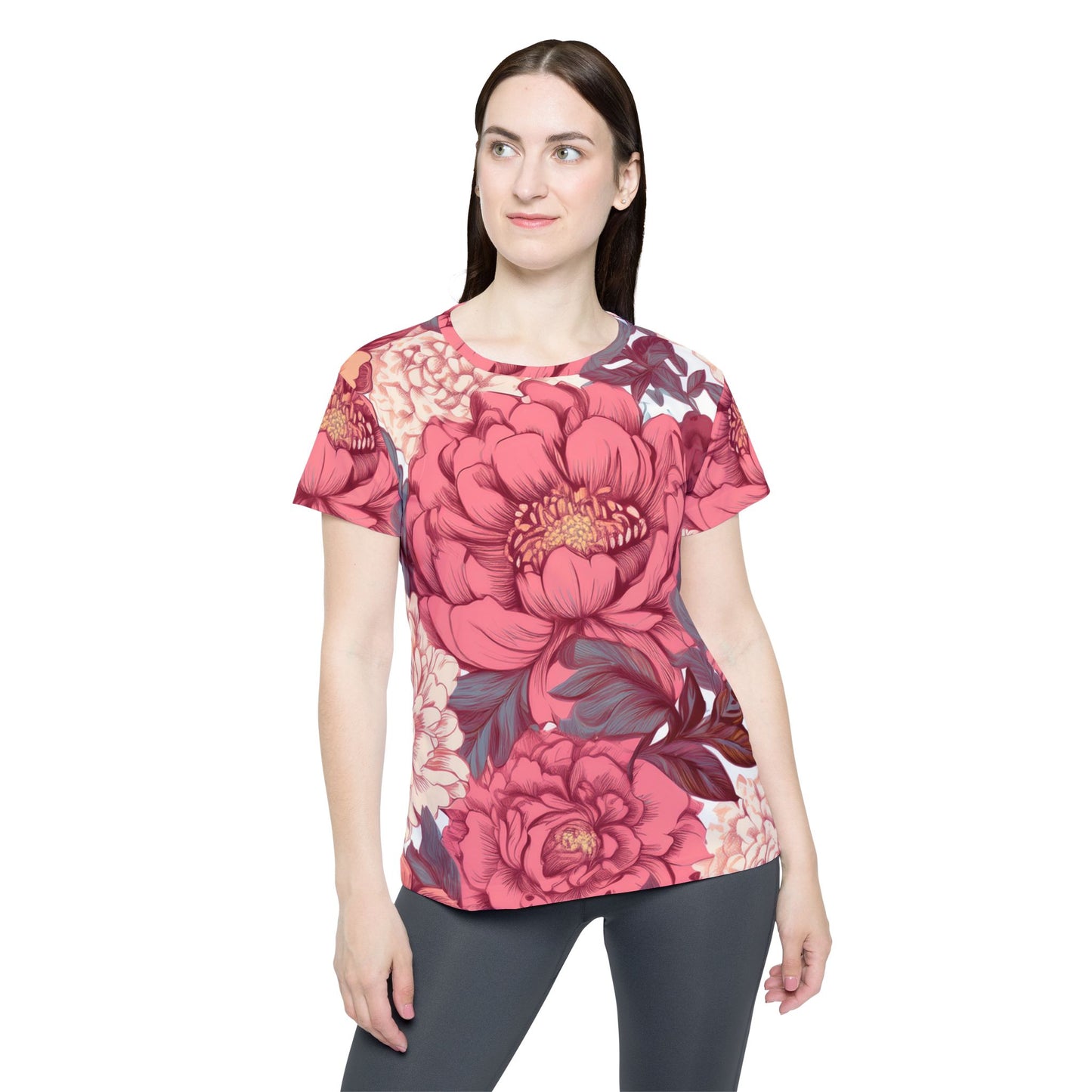 Floral Print Shirt, Shirt with Flowers