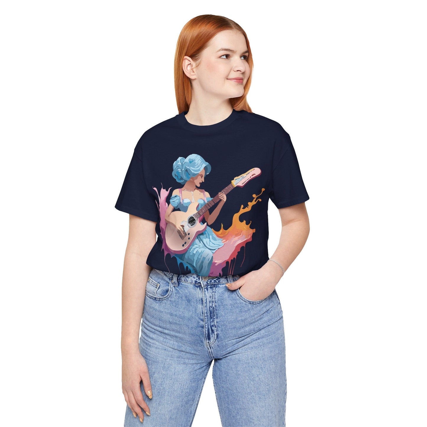 Adelpha Unisex Graphic Tee With Vintage Inspired Art Design Short Sleeve Premium Everyday Wear
