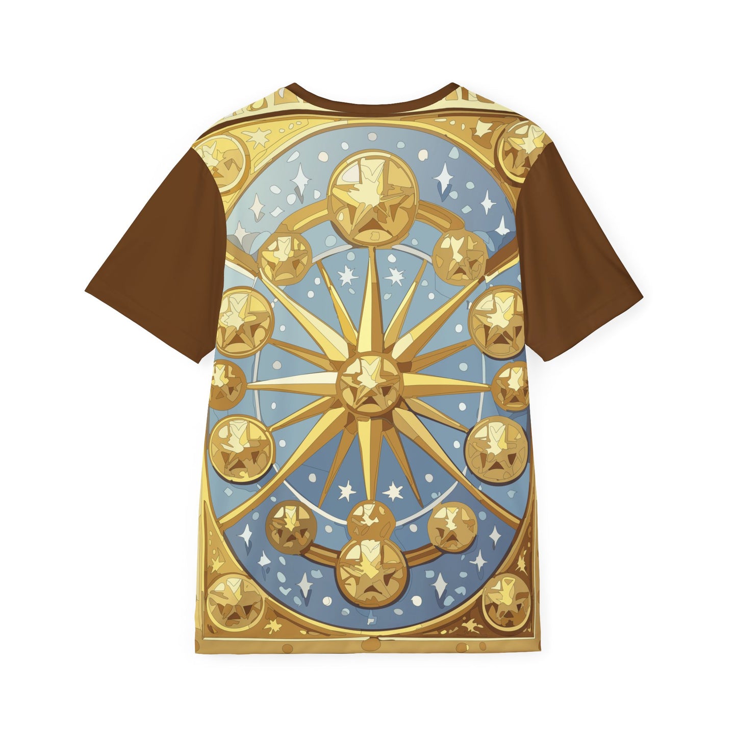 24-Card Deck Graphic T-Shirt, Art Design Poly Shirt, All Over Print Graphic Tee, Playing Cards T-Shirt, Playing Cards Tees