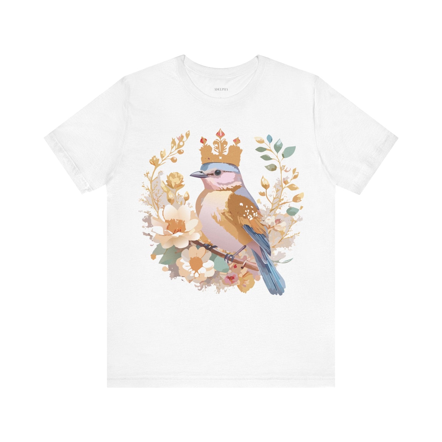 Medallion Graphic Unisex 100 Cotton Vintage Animal Medal Artwork Tee 19