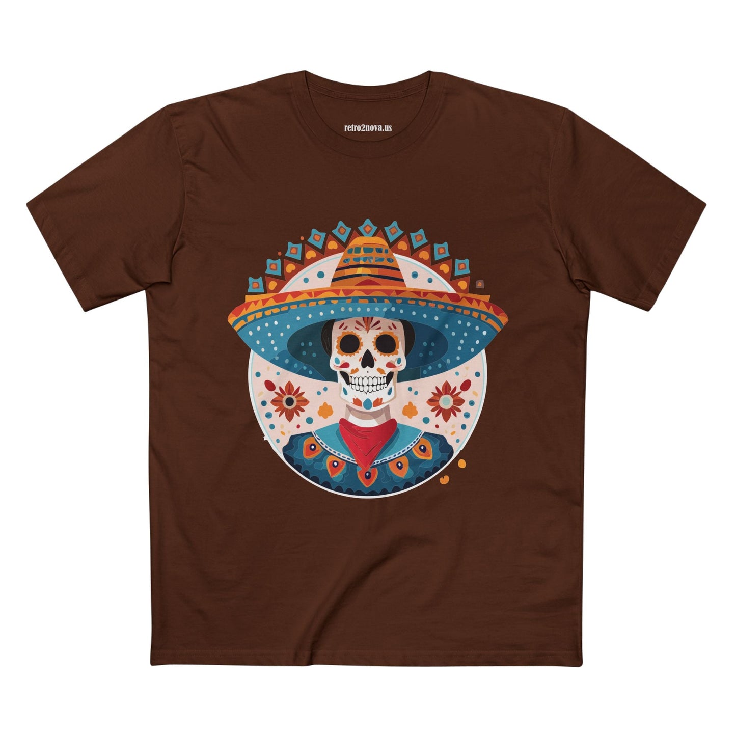 Skull Graphic Tee Unisex Premium Cotton Staple Tee With Original Art Design By Retro2Nova