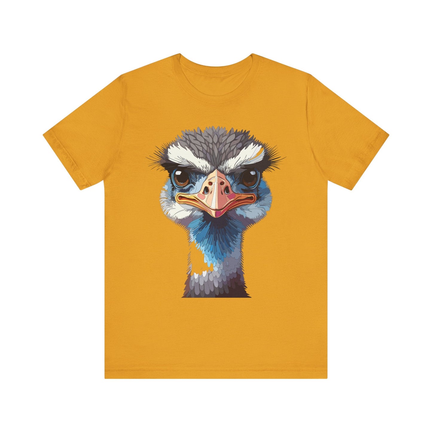 Unisex Animal Tee Shirt With Wildlife Art Design For Men And Women Gildan Softstyle 64000