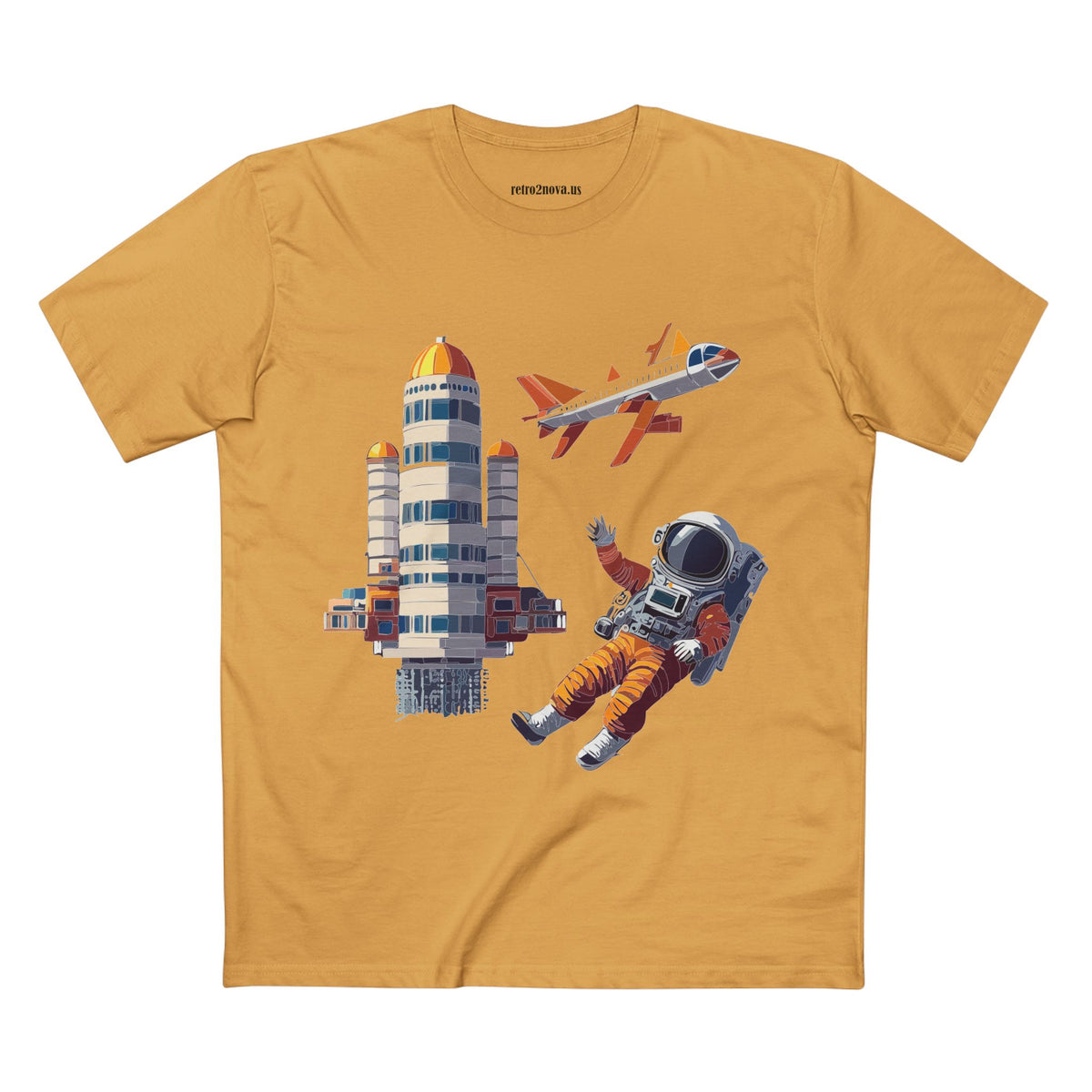 Cosmos Astronaut Graphic Tee Staple Unisex 100 Cotton Tee Shirt - CS-17