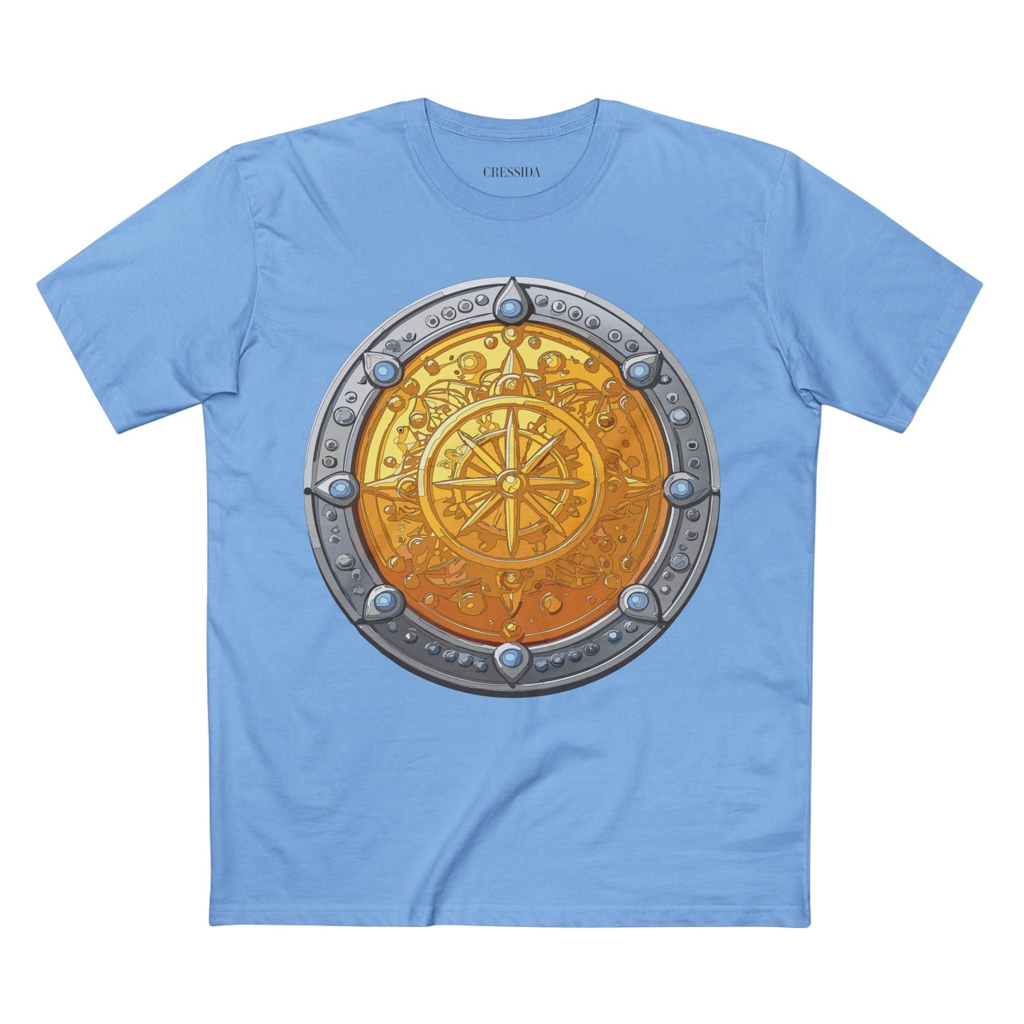Antique Gold Coin Graphic Design T-Shirt Unisex 100 Cotton With Golden Print Artwork Tee 9