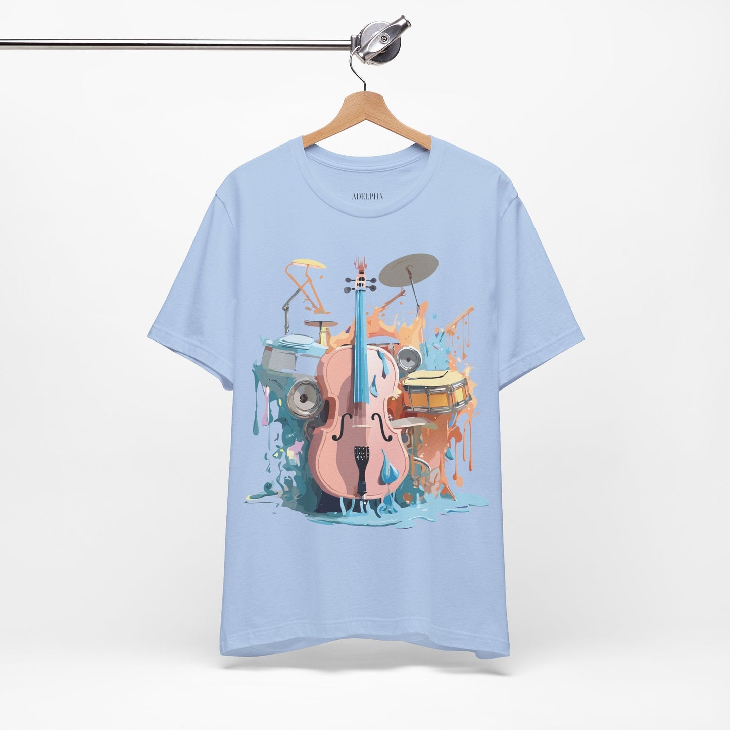 Adelpha Graphic Tee Unisex Short Sleeve Shirt With Vintage Inspired Artwork Design