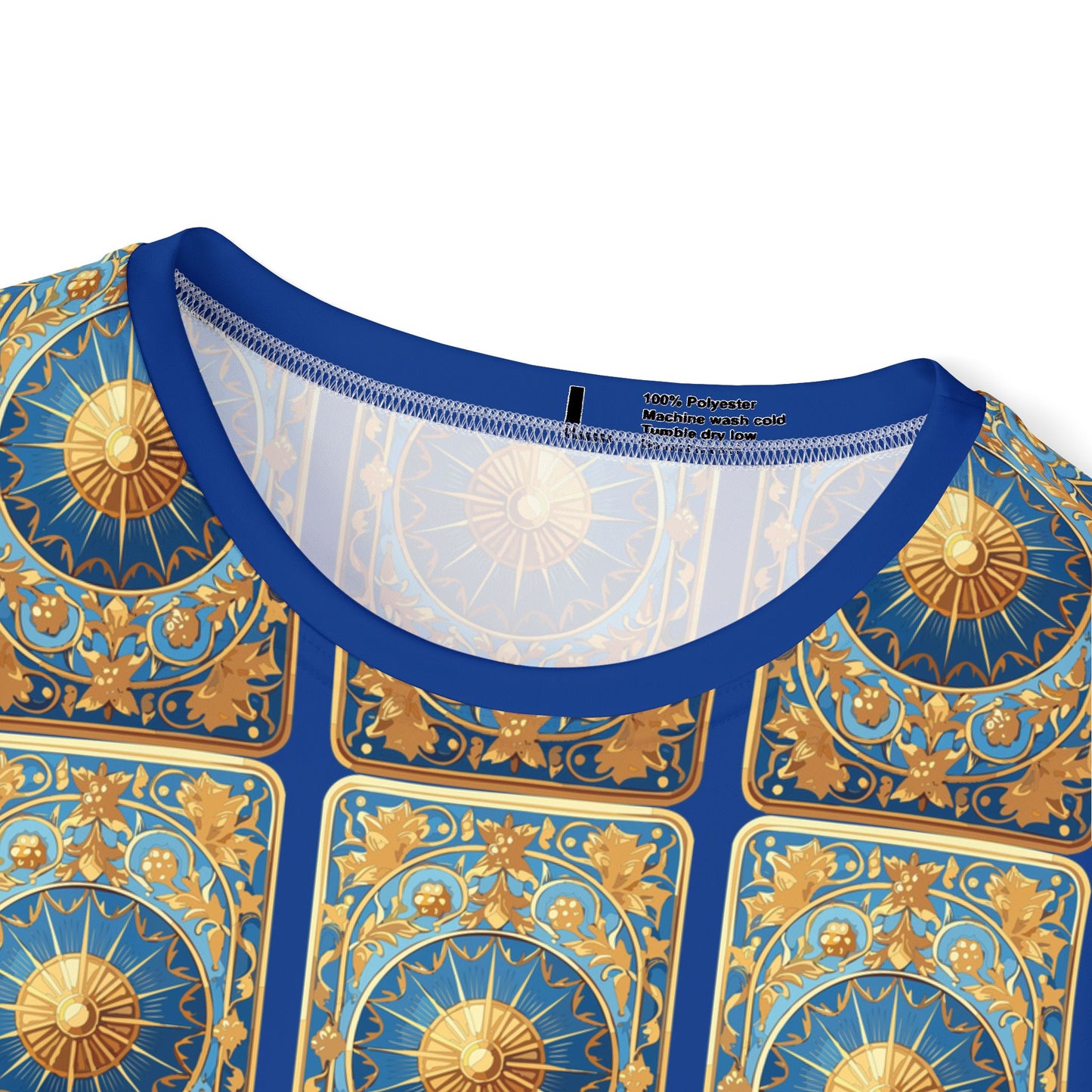 10-Card Deck Graphic T-Shirt, Art Design Poly Shirt, All Over Print Graphic Tee, Playing Cards T-Shirt, Playing Cards Tees