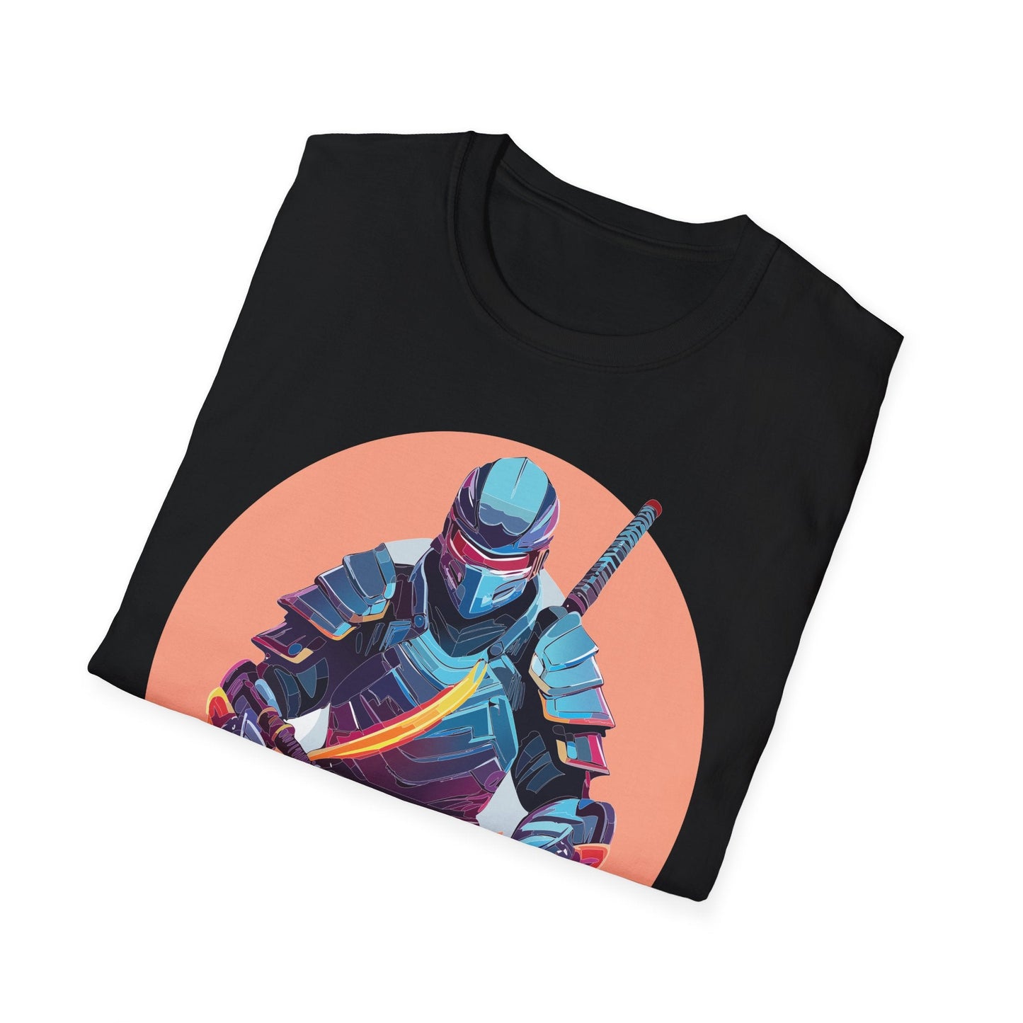 Samurai Shirt Unisex T Shirt 100 Percent Ring Spun Cotton Softstyle Tee Gildan 64000