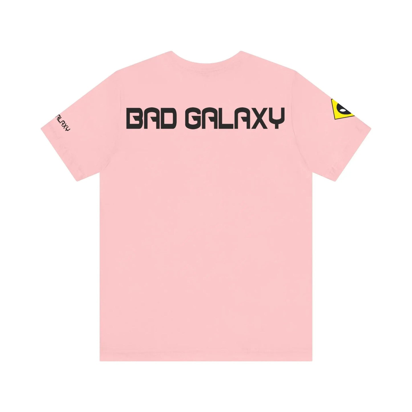 Bad Galaxy Tee Shirt With Alien 100 Percent Cotton Made In USA Eco Friendly Inks