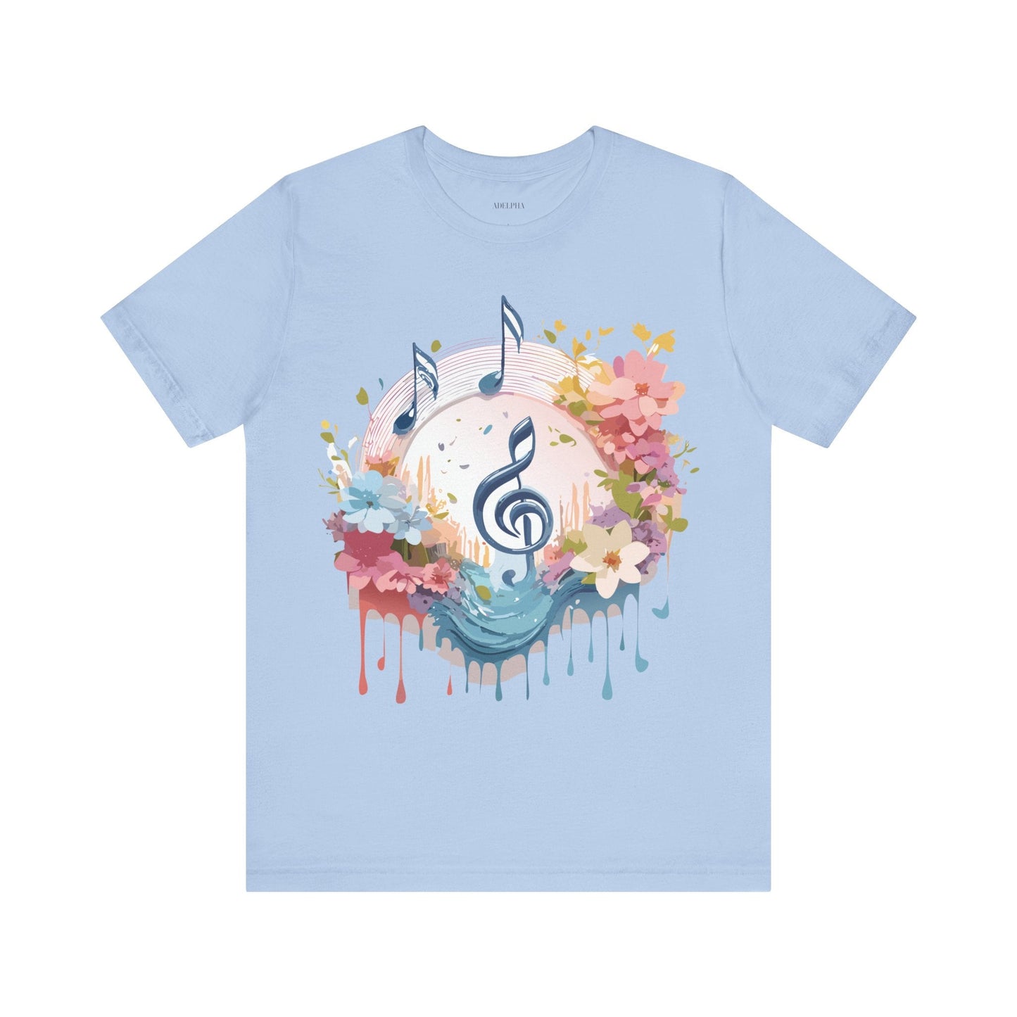 Adelpha Graphic T Shirt Unisex Music T Shirt With Vintage Artwork Premium Jersey Short Sleeve