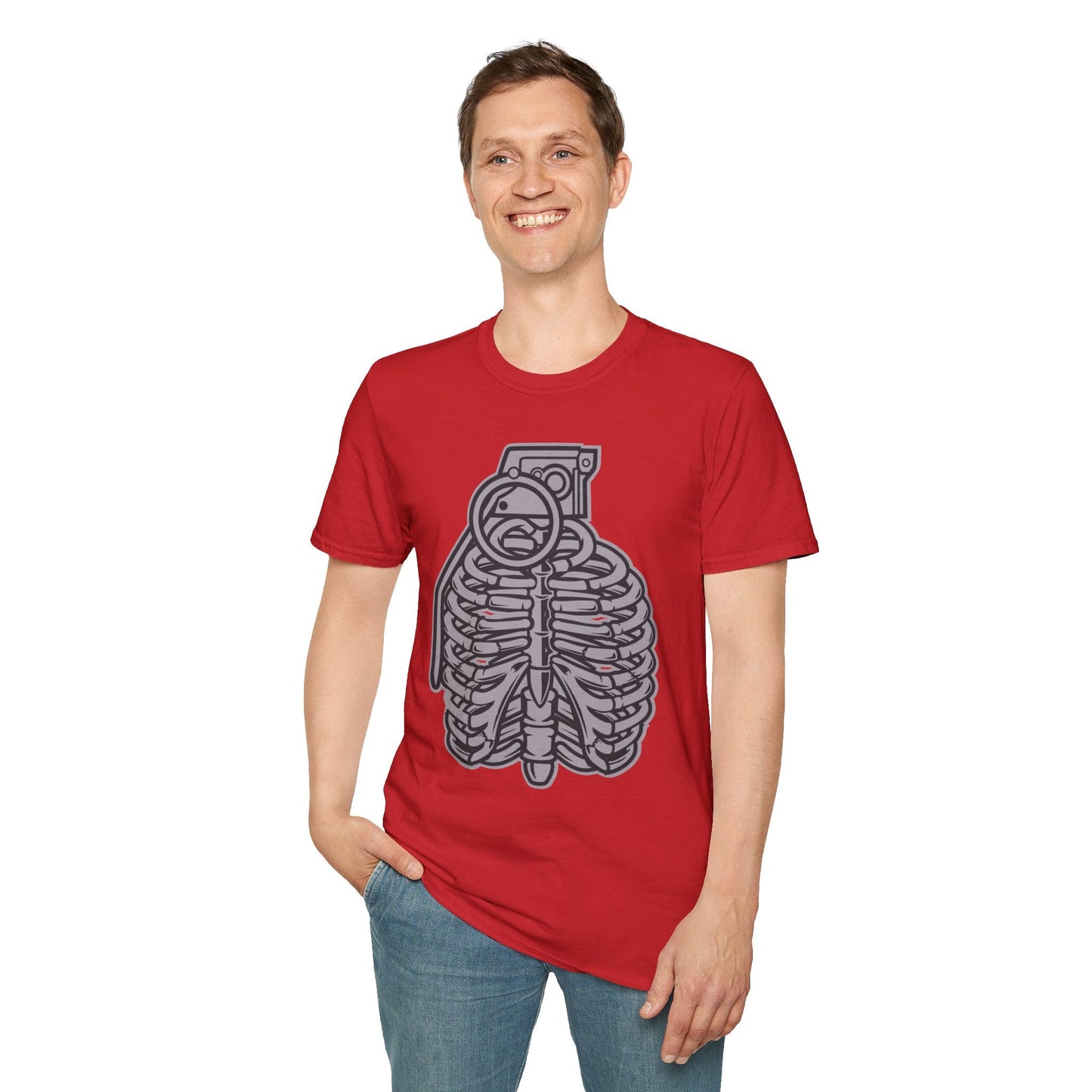 Cartoon T Shirt Animation T Shirt Funny Tee Shirt Unisex Gildan Softstyle 64000 Cotton