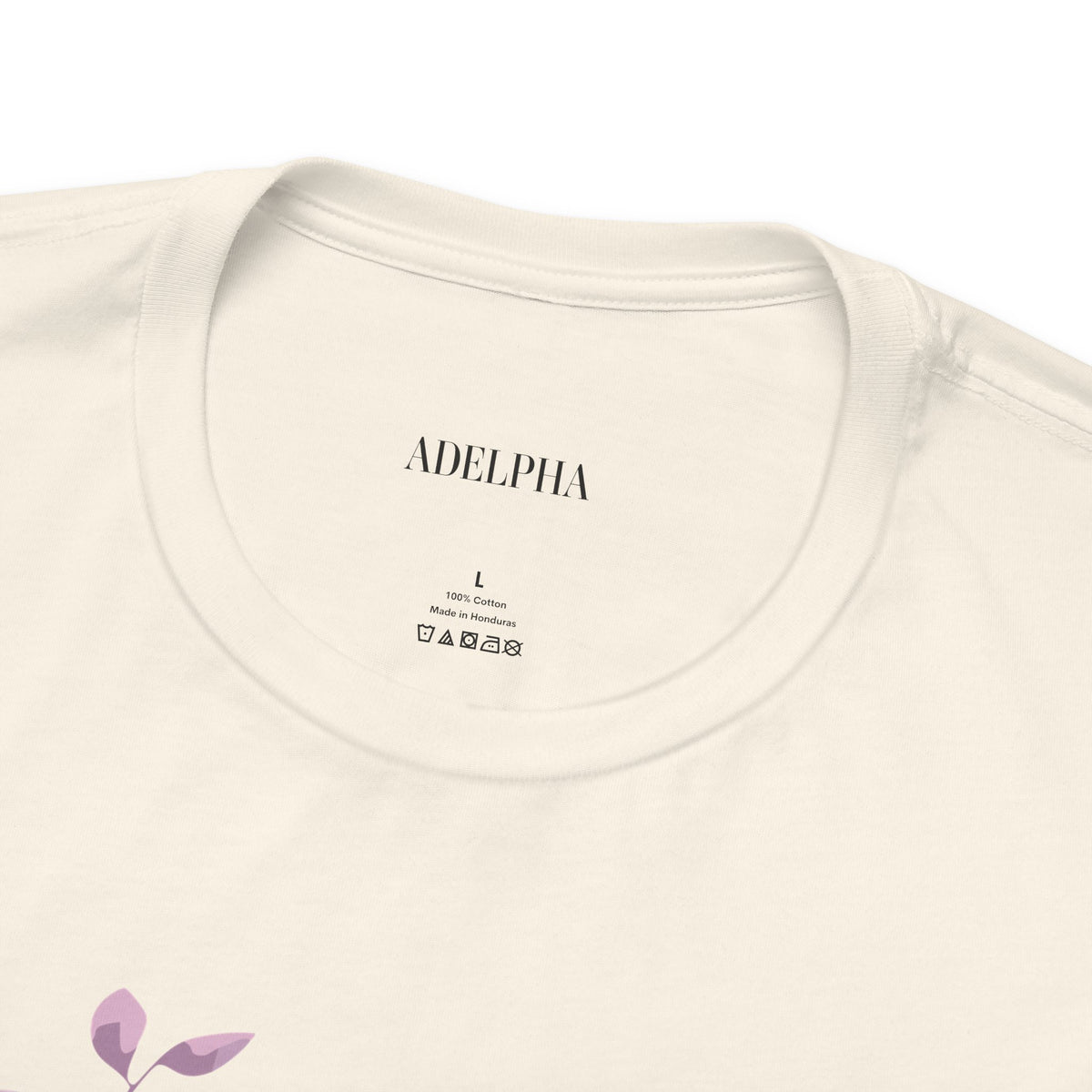Letter Q Graphic Unisex Cotton Bella+Canvas Tee with Art Letter Design