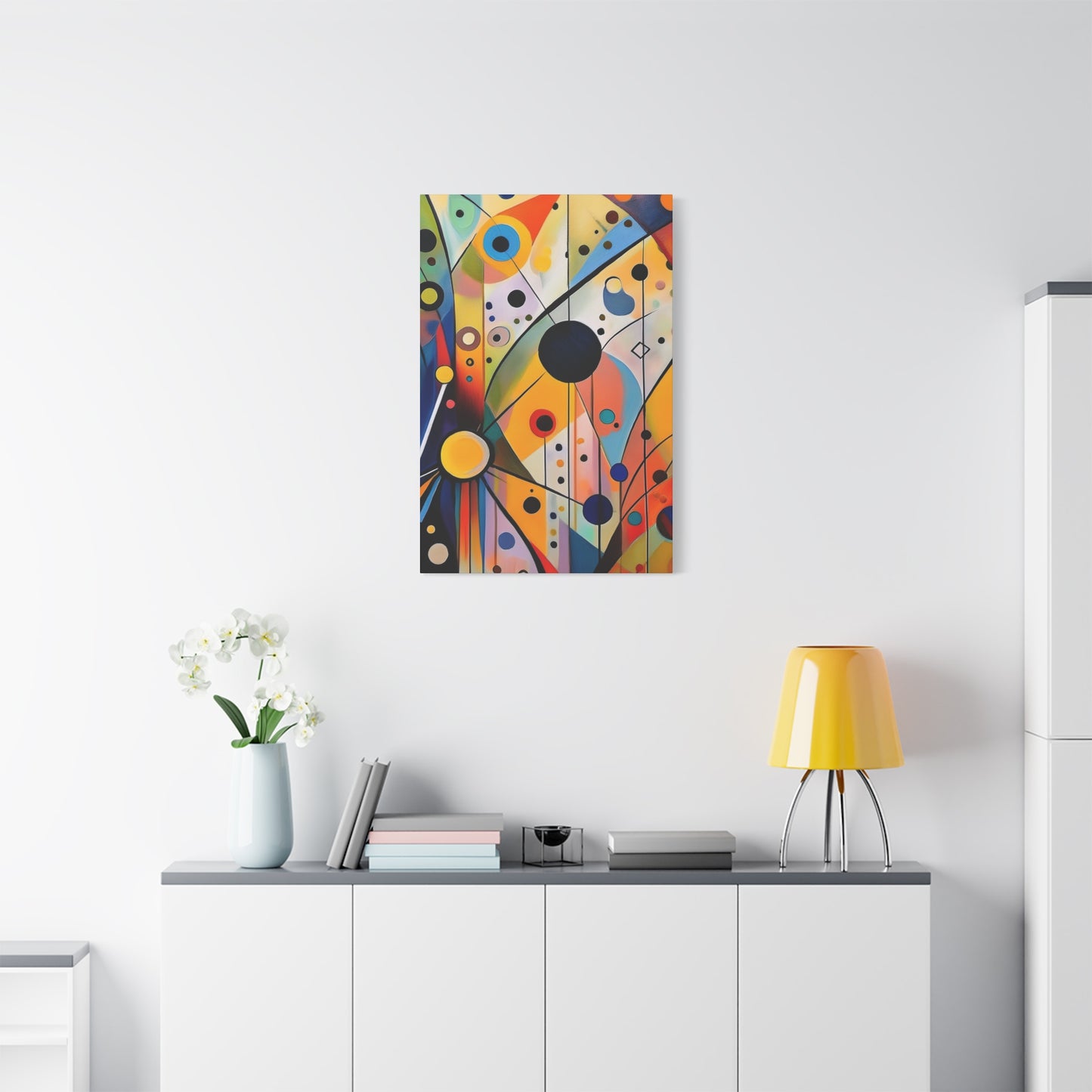 Abstract Oil Painting Print Canvas 20x24,20x30,24x30 24x32,24x36,30x40 32x48,36x48,40x60 Pine-Wood Inner Frame ABS-142