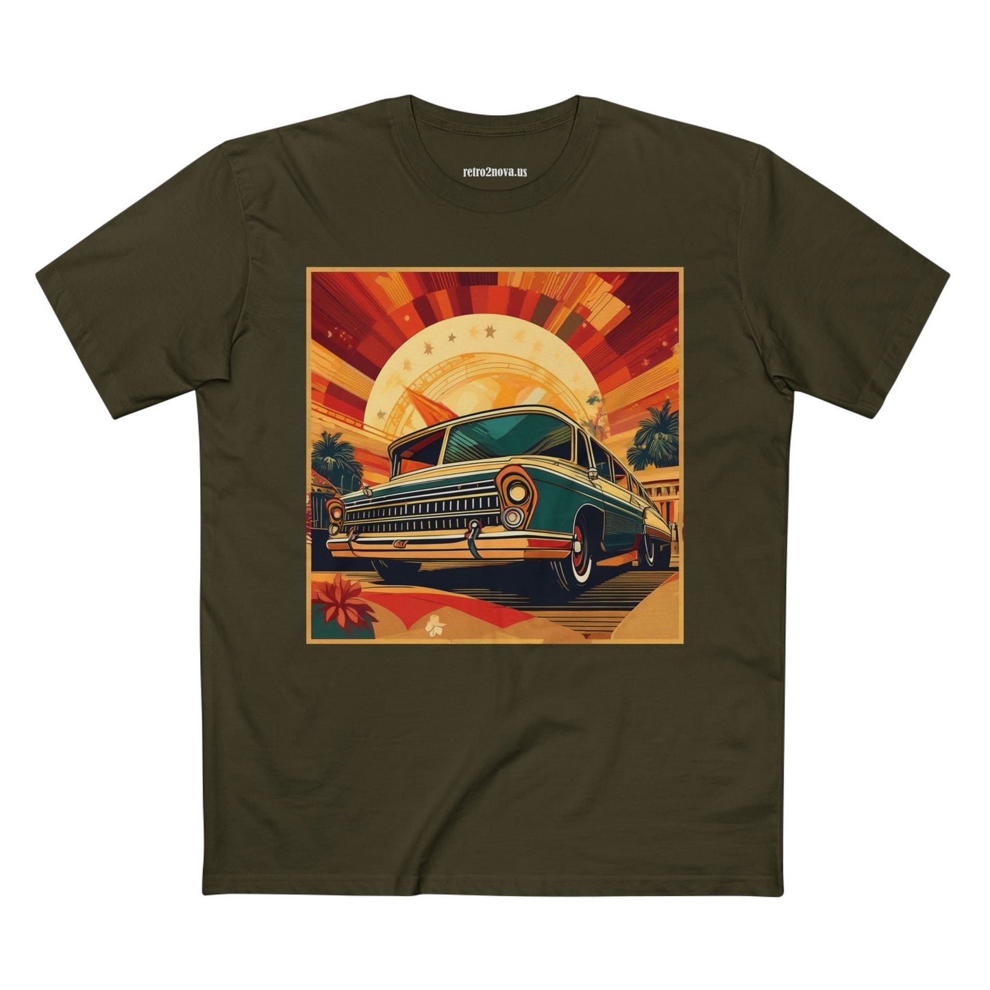 Retro Car Shirts Vintage Car Shirts RC 17 Unisex Premium Cotton Tee With Original Art Design