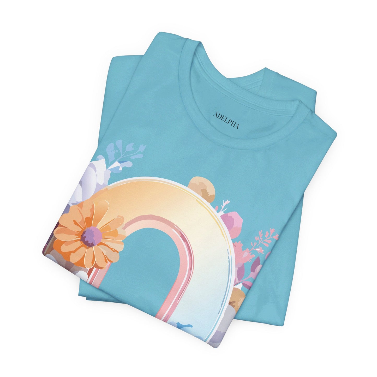 Letter O Graphic Tee Unisex Shirt Adelpha Vintage Inspired Art Design Short Sleeve