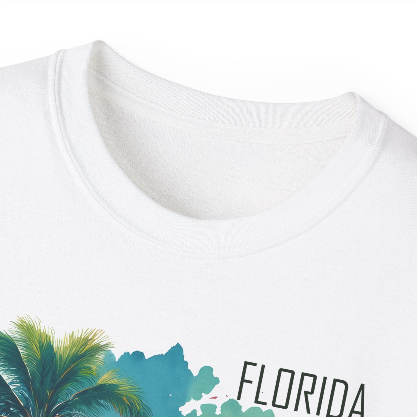 Florida Graphic Unisex Cotton T‑Shirt 2