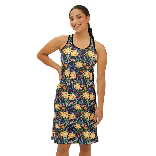 Vestido de verano con estampados florales