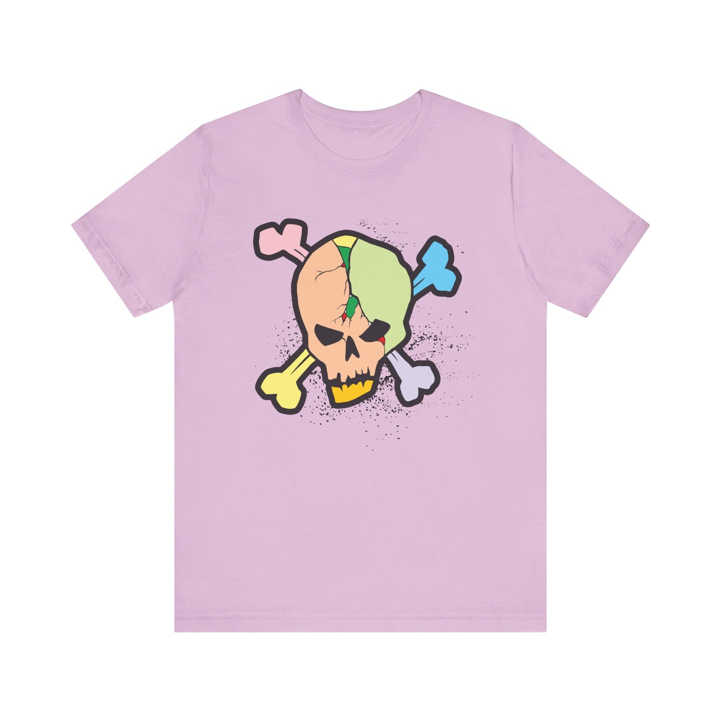 Multi Skull Graphic Design Tee, Skull Shirt, Vintage Tees, Art Design T-Shirt, Vintage Graphic Tee, Art Shirts with Skulls