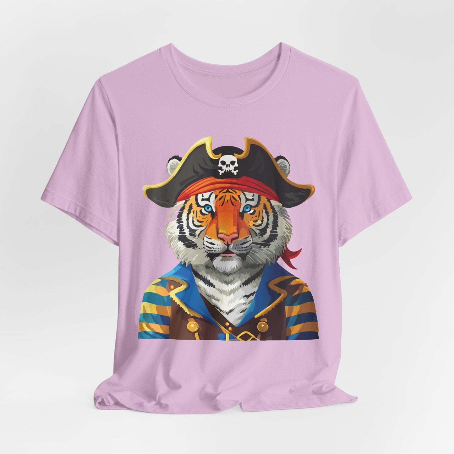 Unisex Animal Tee Shirt Art Design With Wild Animals Gildan Softstyle Cotton T Shirt