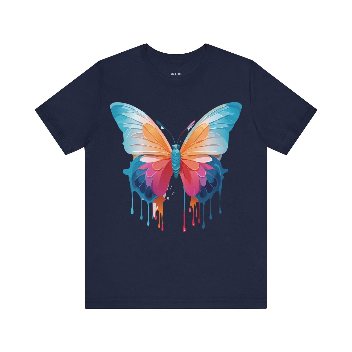Adelpha Graphic T Shirt Unisex Short Sleeve Vintage Inspired Art Tee
