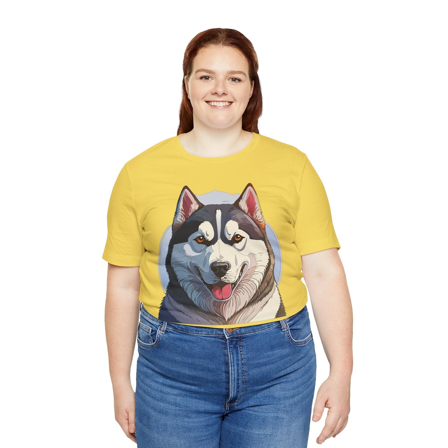 Unisex Animal Shirt Art Design Tee With Wild Animals Graphic Print Short Sleeve Style