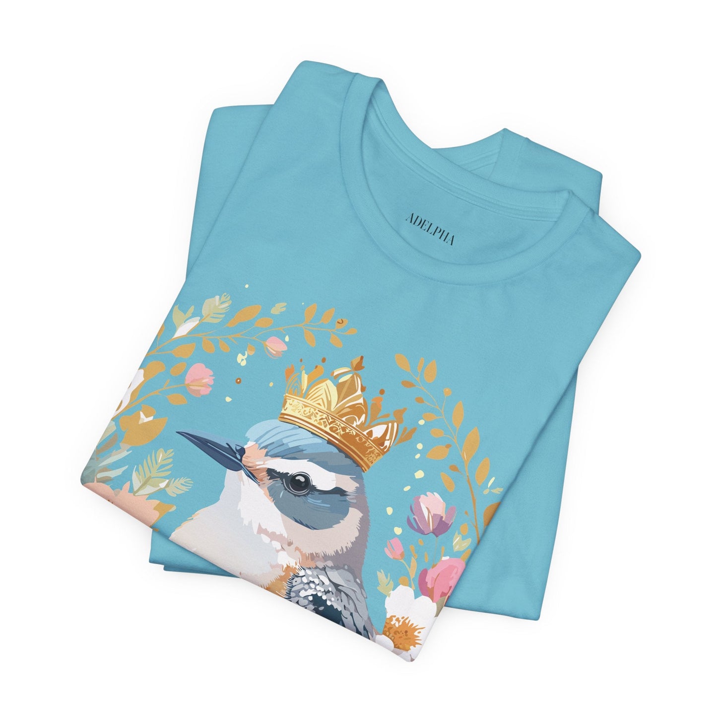 Medallion Graphic Unisex 100 Cotton Vintage Animal Medal Artwork Tee 33