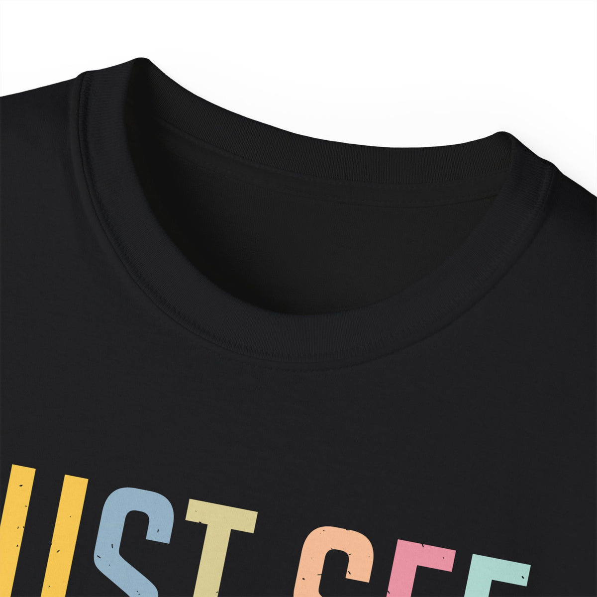 Just See Yourself T-Shirt | Retro Sunset Palm Trees Tee
