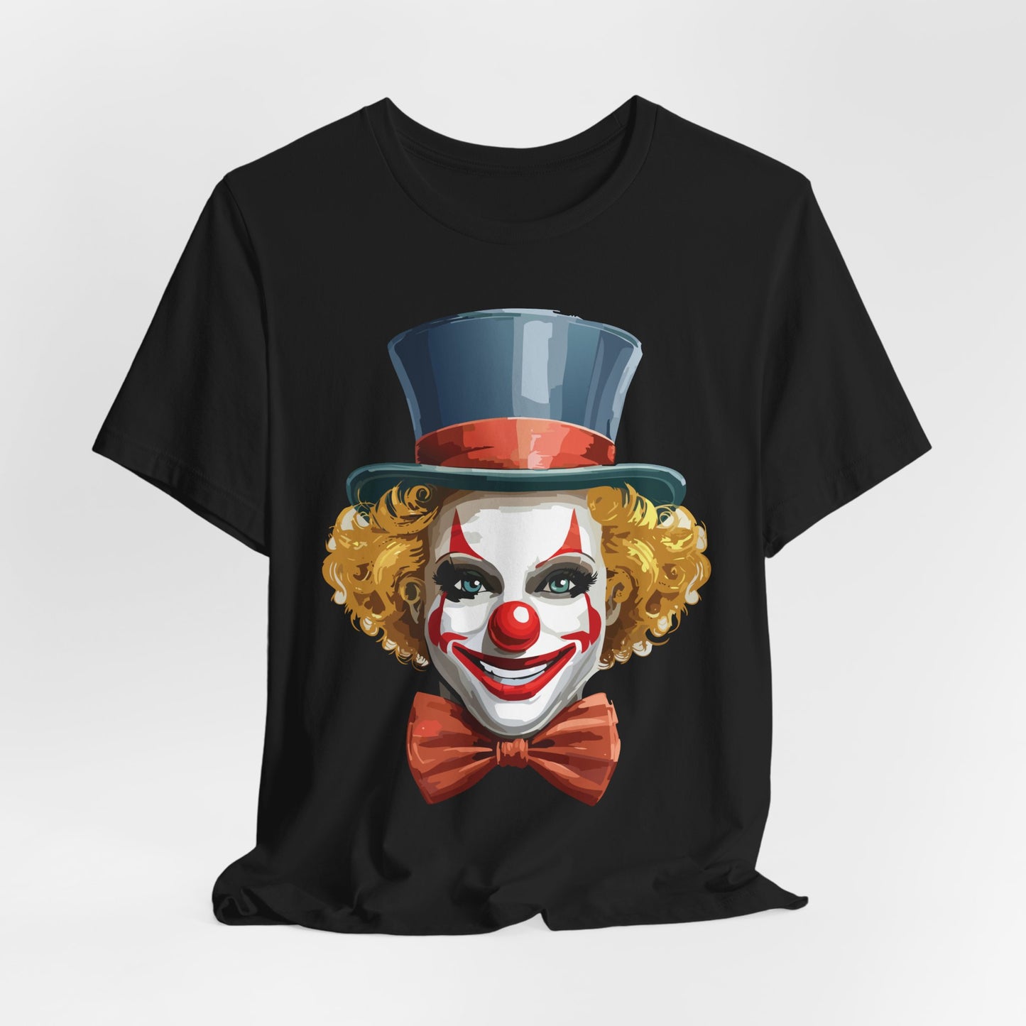 Clown Shirt, Funny Shirt, T-Shirt with Clown, Funny Art Design Tee, Circus Tees, Circus T-Shirt, Unisex Humor Wear 11