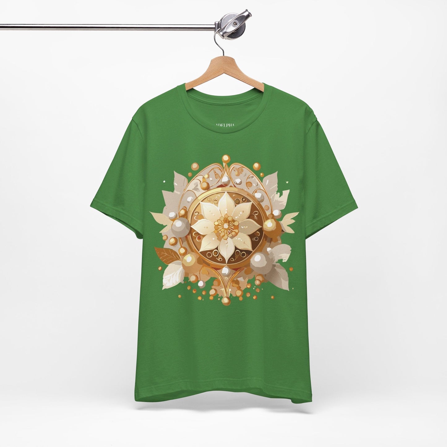 Jewelry Graphic Unisex 100 Cotton Vintage Treasure Art T-Shirt 47
