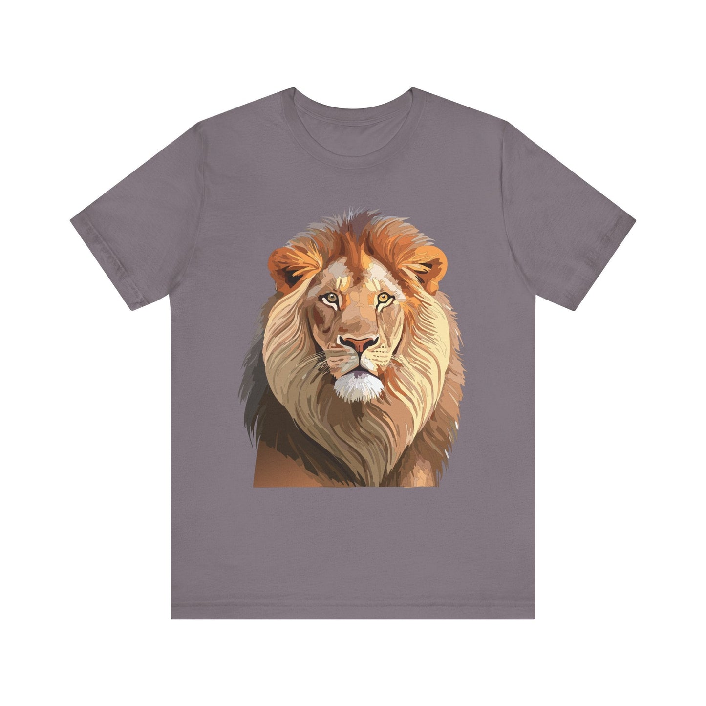 Unisex Animal Graphic Tee Shirt With Wild Animals Art Design For Everyday Wear Casual