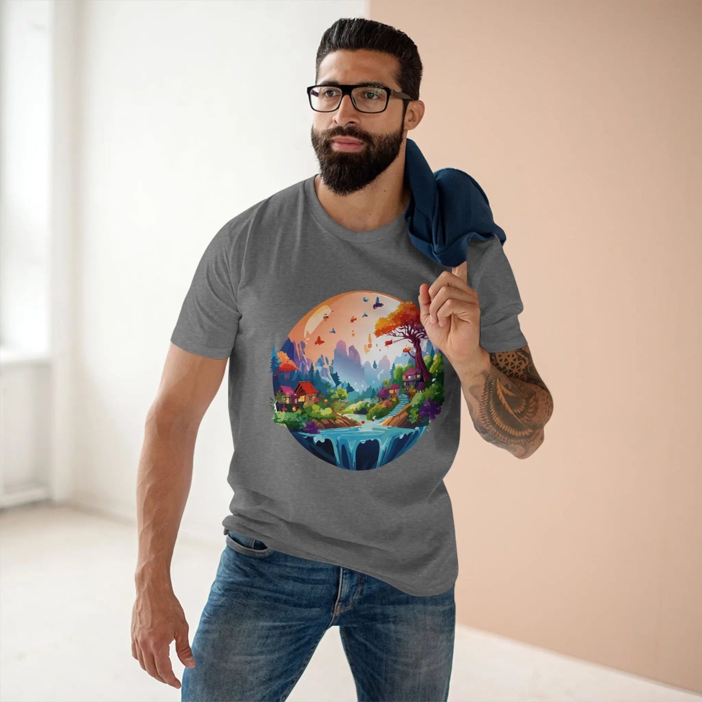 Fantasy Graphic Unisex 100 Cotton Staple Tee 26