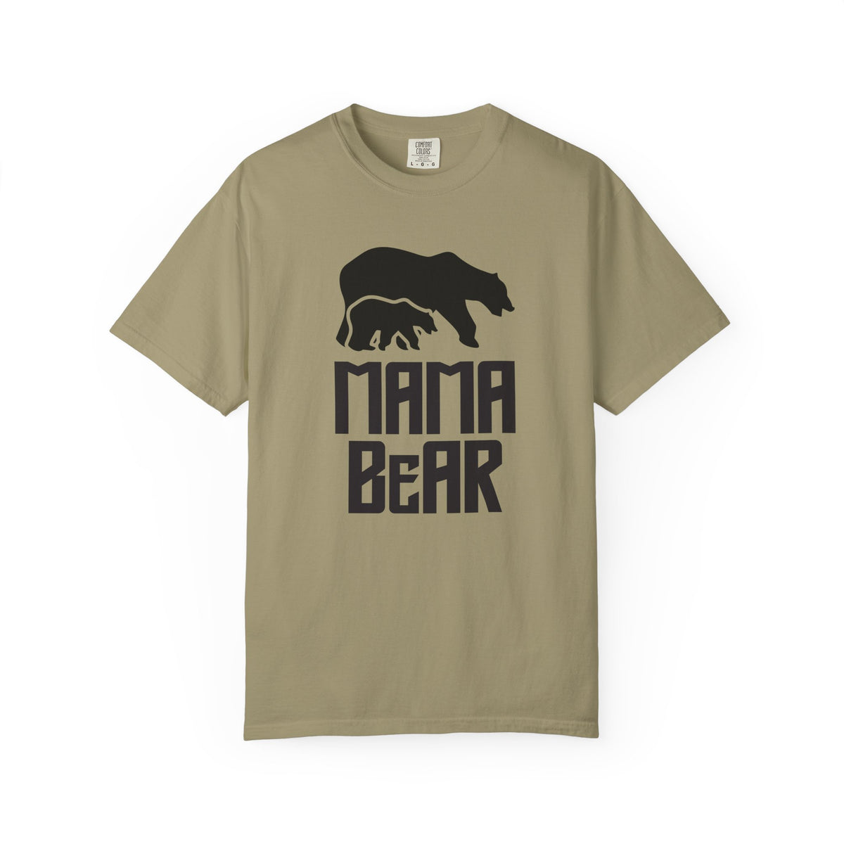 Mama Bear Mom T-shirt Mother's Day Mama Tee Unisex Comfort Colors Garment-Dyed Cotton h12