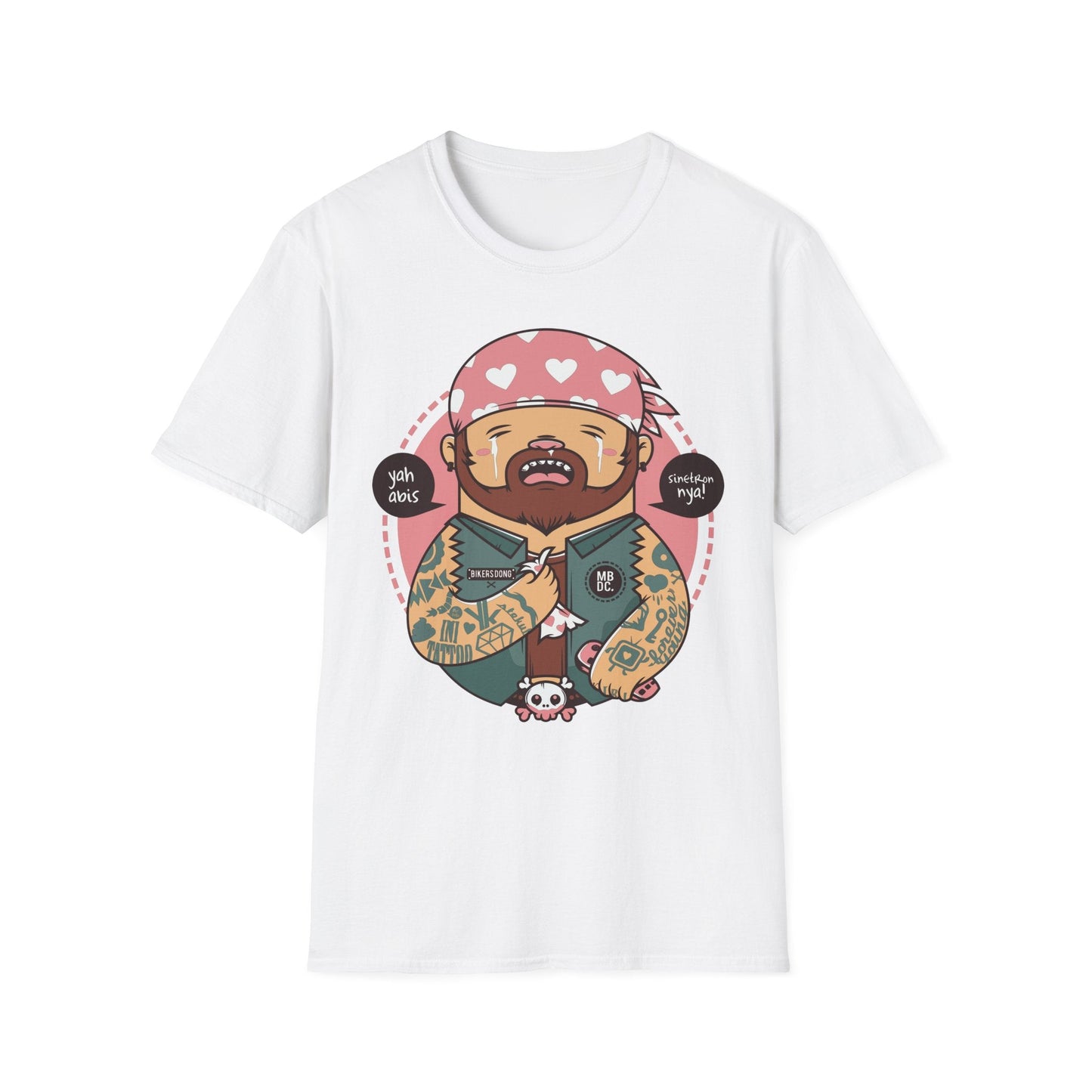 Cartoon Animation T Shirt Unisex Softstyle 100 Percent Ring Spun Cotton Comfort Tee
