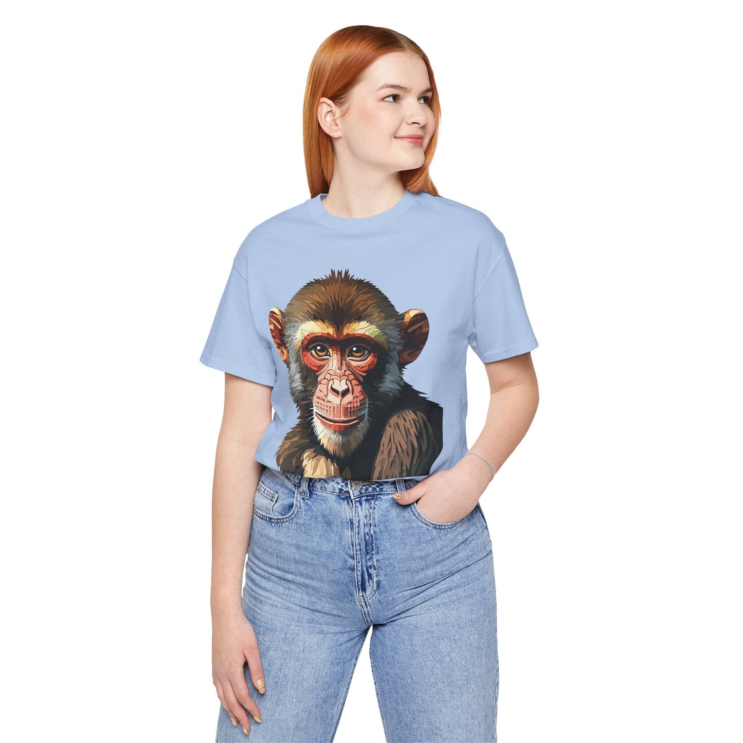 Unisex Animal Tee Shirt With Art Design Wildlife Graphic Gildan Softstyle 64000 Shirt