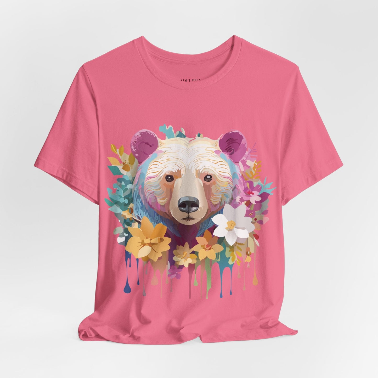 Adelpha Bear Graphic Tee Unisex Short Sleeve Shirt Art Design
