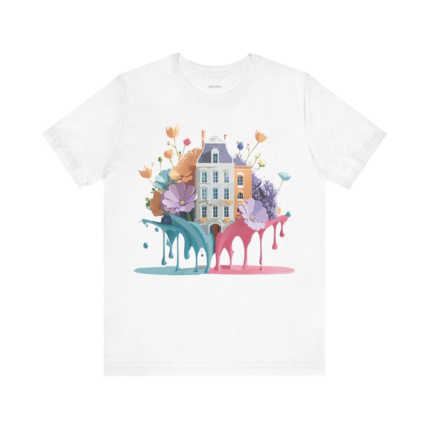 Amsterdam Graphic Tee Unisex Jersey Short Sleeve Shirt Travel Themed Original Artwork