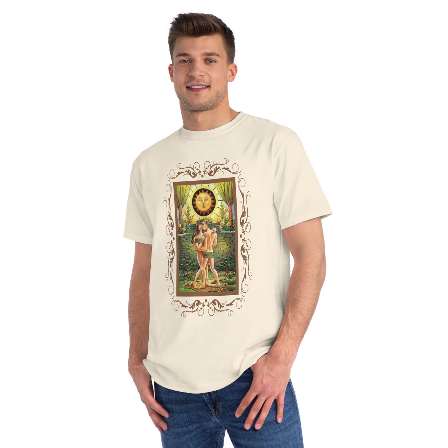 Camiseta unisex de algodón orgánico con cartas del tarot